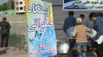 برپایی نمایشگاه و  ایستگاه صلواتی به مناسبت هفته عفاف و حجاب 4
