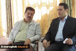 بازدید فرماندار محترم شهرستان ویژه مراغه از آموزشکده مراغه 2