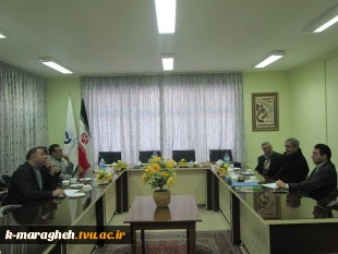 دومین جلسه خیرین شهرستان مراغه در محل آموزشکده 4