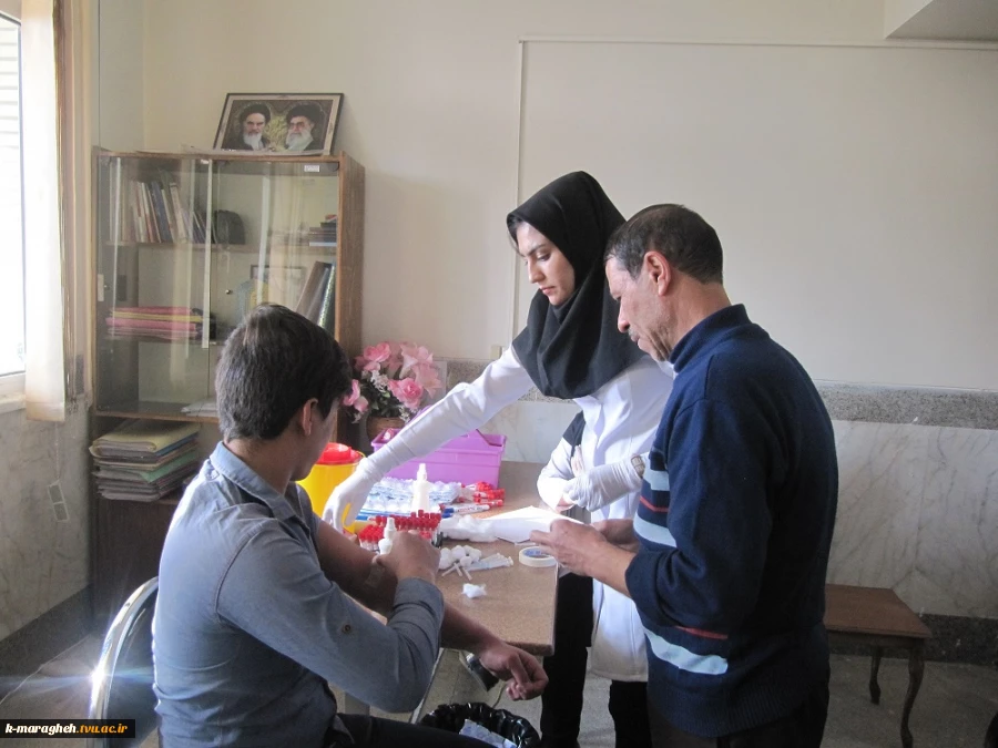 آزمایش تست ویتامین D دانشجویان خوابگاهی 2
