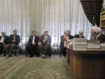 دیدار دکتر اعظمی و جمعی از کارکنان آموزشکده با امام جمعه شهرستان مراغه 4