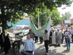 حضور گسترده کارکنان آموزشکده همگام با مردم شهید پرور شهرستان مراغه در راهپیمایی روز قدس 3