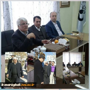 گزارش تصویری سفر دکتر شمس ریاست محترم دانشگاه فنی و حرفه ای کشور به شهر مراغه