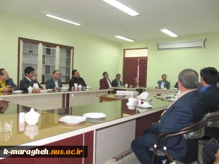 دیدار نوروزی کارکنان و اساتید آموزشکده با ریاست مرکز 3