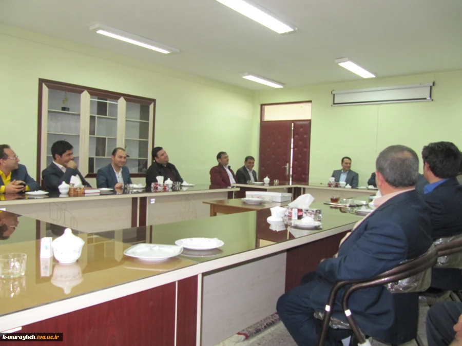 دیدار نوروزی کارکنان و اساتید آموزشکده با ریاست مرکز 3