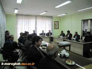 دیدار نوروزی کارکنان و اساتید آموزشکده با ریاست مرکز 4