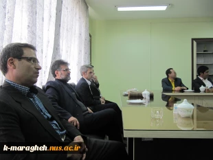 دیدار نوروزی کارکنان و اساتید آموزشکده با ریاست مرکز 5