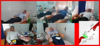 اهدای خون توسط کارکنان مرکز