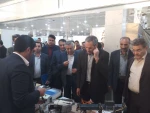بازدید معاونت محترم استاندار و فرماندار ویژه مراغه و ریاست محترم مرکز از غرفه نمایشگاه ربع رشیدی در تبریز 2