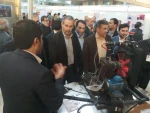 بازدید معاونت محترم استاندار و فرماندار ویژه مراغه و ریاست محترم مرکز از غرفه نمایشگاه ربع رشیدی در تبریز 6