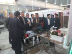 بازدید معاونت محترم استاندار و فرماندار ویژه مراغه و ریاست محترم مرکز از غرفه نمایشگاه ربع رشیدی در تبریز 7