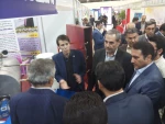 بازدید معاونت محترم استاندار و فرماندار ویژه مراغه و ریاست محترم مرکز از غرفه نمایشگاه ربع رشیدی در تبریز 5