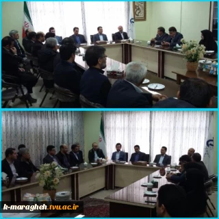 دیدار نوروزی ریاست آموزشکده با کارکنان