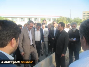 افتتاح پروژه های قابل افتتاح دانشکده فنی و کشاورزی مراغه در هفته دولت 2
