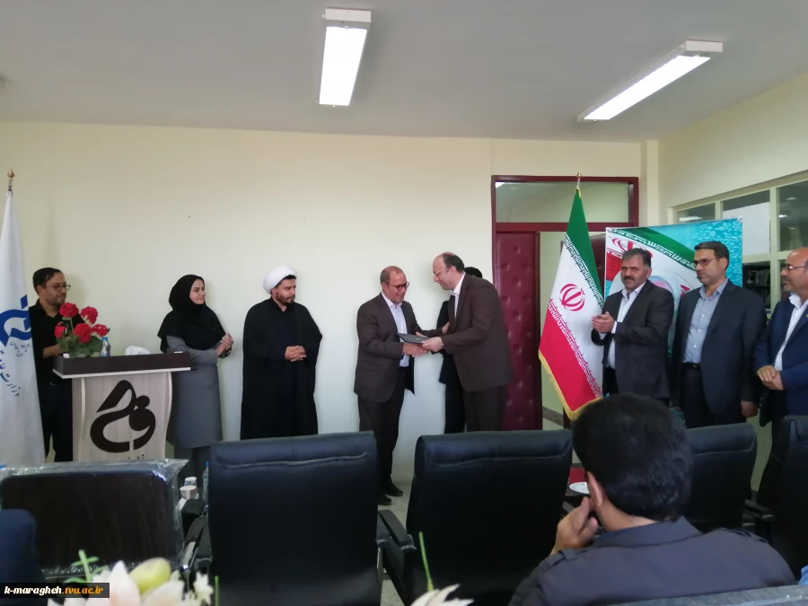 تودیع و معارفه سرپرست جدید دانشکده فنی و کشاورزی مراغه 3