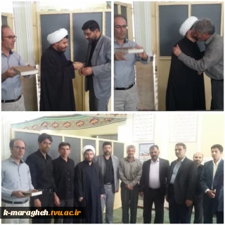 مراسم بدرقه جمعی از کارکنان دانشکده به کربلای معلی