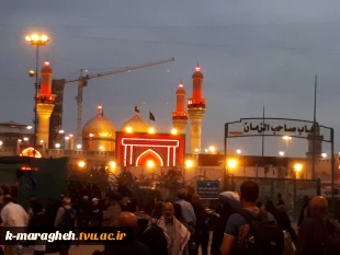 بازگشت کارکنان دانشکده فنی وکشاورزی مراغه از پیاده روی اربعین حسینی
 7
