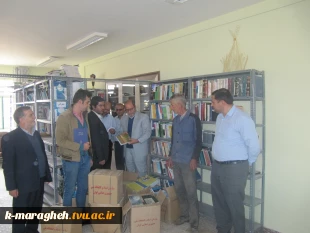 اهداء بیش از 2500جلد کتاب از طرف سازمان اسناد و کتابخانه ملی به کتابخانه دانشکده 3