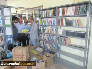 اهداء بیش از 2500جلد کتاب از طرف سازمان اسناد و کتابخانه ملی به کتابخانه دانشکده 4