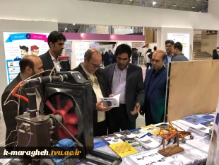 حضورآموزشکده فنی و کشاورزی مراغه با بیشترین طرح و ایده نو  در بین بیش از 12مرکز آموزش عالی شهرستان مراغه در هفتمین نمایشگاه بین المللی ربع رشیدی 4