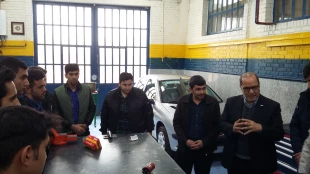 بازدید ریاست و مدیران گروههای آموزشی دانشکده از سازمان فنی و حرفه ای شهرستان مراغه 4