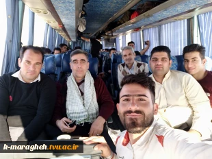 اردوی زیارتی دانشجویان دانشکده فنی و کشاورزی مراغه 3