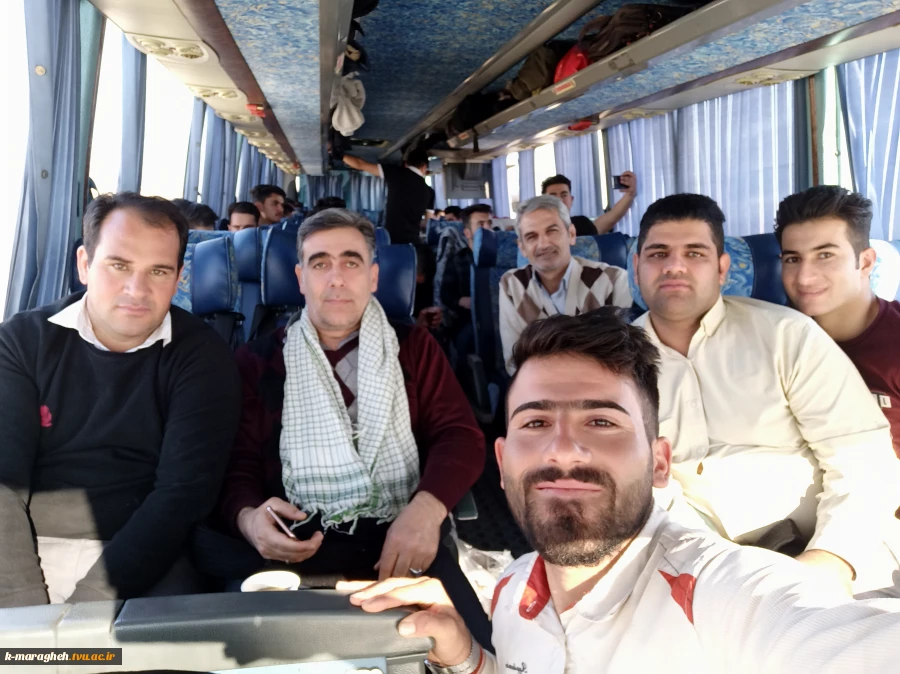 اردوی زیارتی دانشجویان دانشکده فنی و کشاورزی مراغه 3