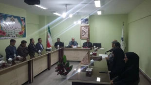 برگزاری جلسه امتحانات نیمسال اول 99-98