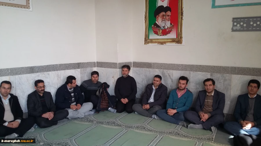 مراسم عزاداری حضرت فاطمه الزهرا سلام الله علیها در دانشکده فنی و کشاورزی مراغه 3