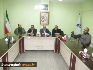 نشست بسیج کارمندی کارکنان دانشکده فنی و کشاورزی مراغه بمناسبت دهه فجر 2