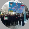 حضور اساتید،کارکنان و دانشجویان دانشکده فنی و کشاورزی مراغه در راهپیمایی بزرگ 22بهمن 98 3