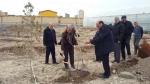 آغاز کاشت نهال احداث باغ همزمان با هفته درختکاری در دانشکده فنی و کشاورزی مراغه  3