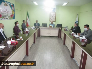 بازدید هیأت نظارت و ارزیابی دانشگاه فنی و حرفه ای استان آذربایجان شرقی از دانشکده فنی و کشاورزی مراغه 3