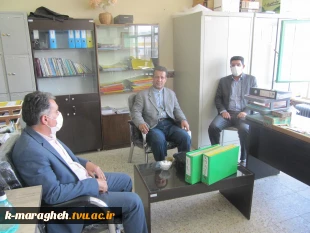 بازدید هیأت نظارت و ارزیابی دانشگاه فنی و حرفه ای استان آذربایجان شرقی از دانشکده فنی و کشاورزی مراغه 4