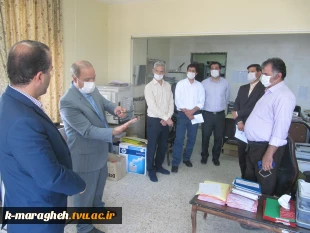 بازدید هیأت نظارت و ارزیابی دانشگاه فنی و حرفه ای استان آذربایجان شرقی از دانشکده فنی و کشاورزی مراغه 5