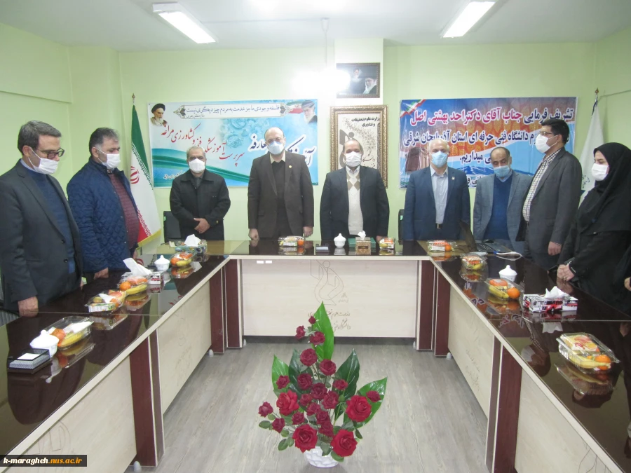 آیین تکریم و معارفه سرپرست دانشکده فنی و کشاورزی مراغه 5