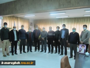آیین تجلیل از بازنشسته ارجمند جناب آقای مهندس شعبان پور معاونت آموزشی دانشکده فنی و کشاورزی مراغه 2