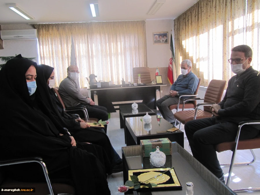 مراسم تقدیر از همکاران زن شاغل در دانشکده فنی و کشاورزی مراغه بمناسبت میلاد حضرت فاطمه الزهرا(س) 2