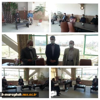 مراسم معارفه معاونت فرهنگی و دانشجویی دانشکده فنی و کشاورزی مراغه