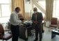 مراسم تودیع معاونت اداری مالی دانشکده فنی و کشاورزی مراغه