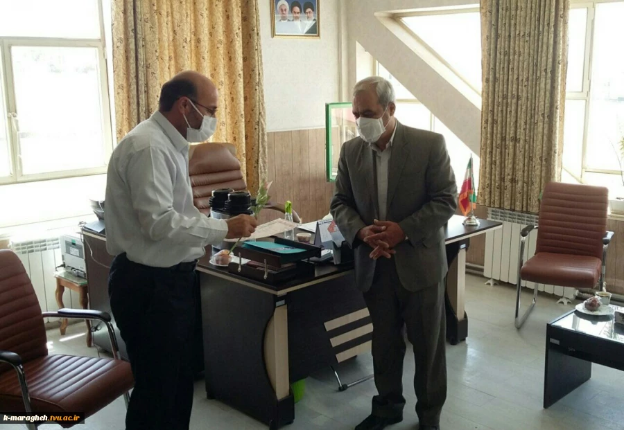 مراسم تودیع معاونت اداری مالی دانشکده فنی و کشاورزی مراغه 2