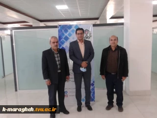 نشست با رئیس مرکز رشد مراغه