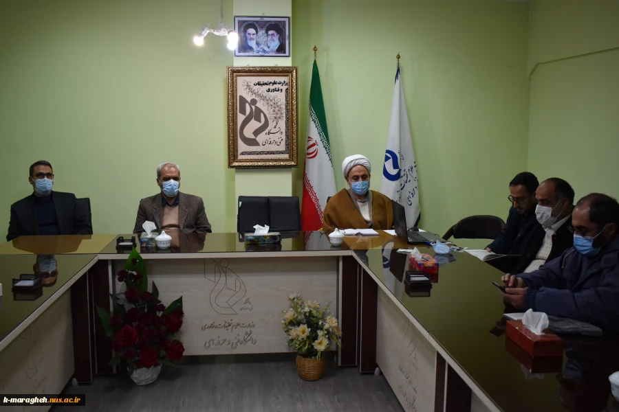برگزاری مراسم عزاداری شهادت حضرت فاطمه الزهرا (س)،هفته بصیرت،حماسه نهم دی ماه و یاد بود شهادت پاسدار رشید اسلام سردار سلیمانی در دانشکده فنی و کشاورزی مراغه 2