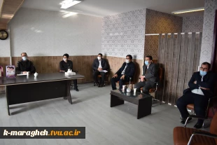 برگزاری مراسم عزاداری شهادت حضرت فاطمه الزهرا (س)،هفته بصیرت،حماسه نهم دی ماه و یاد بود شهادت پاسدار رشید اسلام سردار سلیمانی در دانشکده فنی و کشاورزی مراغه 2