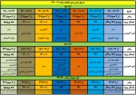 جدول زمانبندی انتخاب واحد نیمسال دوم سالتحصیلی1401-1400 2
