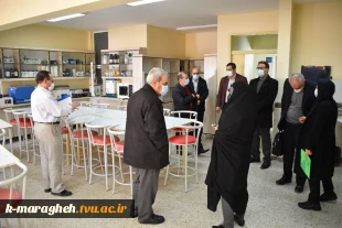 بازدید هیأت نظارت و ارزیابی دانشگاه تبریز از دانشکده فنی و کشاورزی مراغه 2