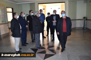 بازدید هیأت نظارت و ارزیابی دانشگاه تبریز از دانشکده فنی و کشاورزی مراغه 4