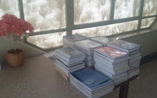 اهدای 130جلد کتب تخصصی دامپروری توسط خیر نیکوکار مهندس محمود حامدی به کتابخانه دانشکده فنی و کشاورزی مراغه 3