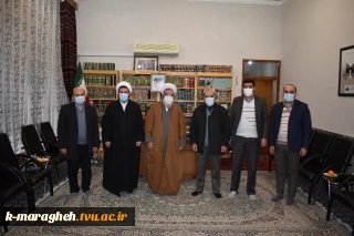 دیدار با عضو مجلس خبرگان رهبری و امام جمعه شهرستان مراغه