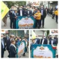 حضور پر شور اساتید،کارمندان و دانشجویان دانشکده فنی و کشاورزی مراغه در راهپیمایی روز قدس